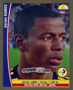 Sticker Adrian Ramos - Copa Mundial Brasil 2014 n. 135 - Navarrete