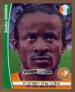 Cromo Seydou Doumbia - Copa Mundial Brasil 2014 n. 153 - Navarrete