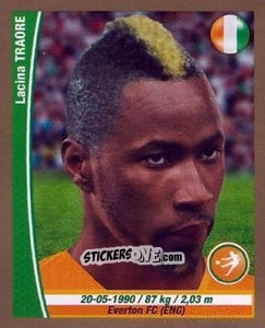 Figurina Lacina Traore - Copa Mundial Brasil 2014 n. 156 - Navarrete