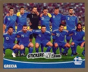 Cromo Equipo-Grecia - Copa Mundial Brasil 2014 n. 157 - Navarrete