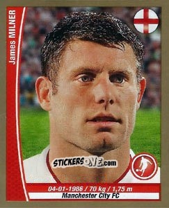 Cromo James Milner - Copa Mundial Brasil 2014 n. 186 - Navarrete