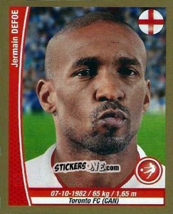 Sticker Jermain Defoe - Copa Mundial Brasil 2014 n. 189 - Navarrete