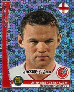 Figurina Wayne Rooney - Copa Mundial Brasil 2014 n. 191c - Navarrete