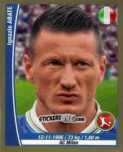Cromo Ignazio Abate - Copa Mundial Brasil 2014 n. 199 - Navarrete