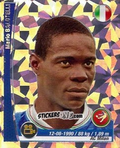 Figurina Mario Balotelli - Copa Mundial Brasil 2014 n. 209p - Navarrete