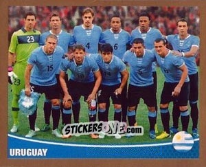 Cromo Equipo - Uruguay - Copa Mundial Brasil 2014 n. 211 - Navarrete