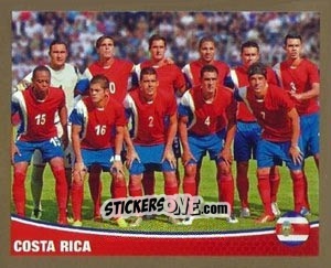 Figurina Equipo - Costa Rica - Copa Mundial Brasil 2014 n. 220 - Navarrete