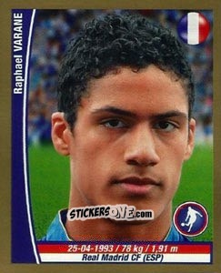Figurina Raphael Varane - Copa Mundial Brasil 2014 n. 239 - Navarrete