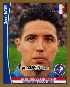Sticker Samir Nasri - Copa Mundial Brasil 2014 n. 242 - Navarrete