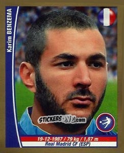Figurina Karim Benzema - Copa Mundial Brasil 2014 n. 245 - Navarrete