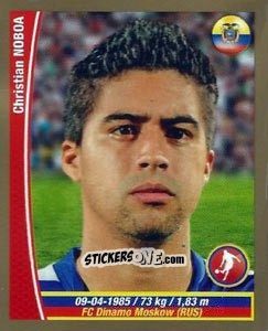 Cromo Christian Noboa - Copa Mundial Brasil 2014 n. 255 - Navarrete
