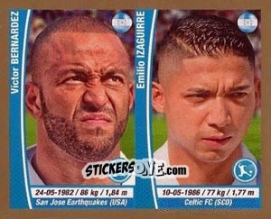 Figurina Victor Bernardez/ Emilio Izaguirre - Copa Mundial Brasil 2014 n. 268 - Navarrete