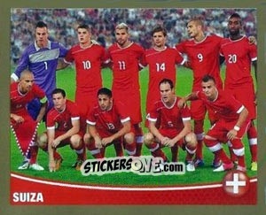 Figurina Equipo - Suiza - Copa Mundial Brasil 2014 n. 274 - Navarrete
