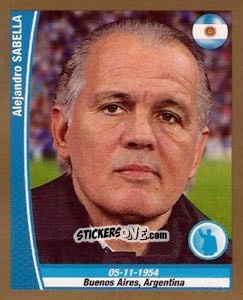 Sticker Alejandro Sabella - Copa Mundial Brasil 2014 n. 284 - Navarrete