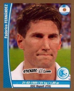 Cromo Federico Fernandez