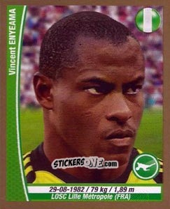 Figurina Vincent Enyeama - Copa Mundial Brasil 2014 n. 303 - Navarrete