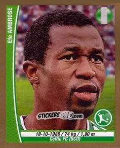 Figurina Efe Ambrose - Copa Mundial Brasil 2014 n. 306 - Navarrete