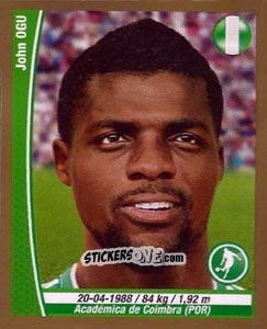 Figurina John Ogu - Copa Mundial Brasil 2014 n. 311 - Navarrete