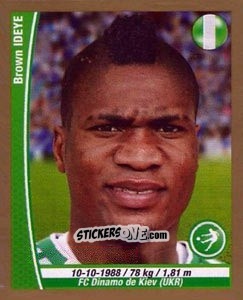 Figurina Brown Ideye - Copa Mundial Brasil 2014 n. 315 - Navarrete