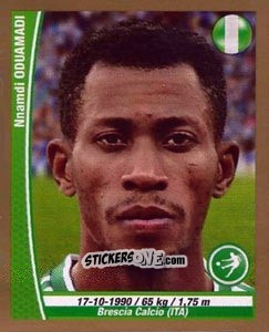 Figurina Nnamdi Oduamadi - Copa Mundial Brasil 2014 n. 318 - Navarrete