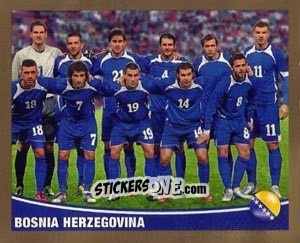 Cromo Equipo - Bosnia-Herzegovina - Copa Mundial Brasil 2014 n. 319 - Navarrete