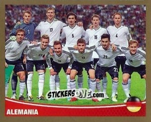 Cromo Equipo - Alemania - Copa Mundial Brasil 2014 n. 337 - Navarrete