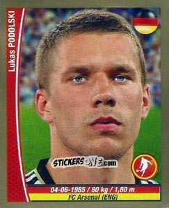 Figurina Lukas Podolski - Copa Mundial Brasil 2014 n. 348 - Navarrete