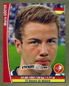 Figurina Mario Götze - Copa Mundial Brasil 2014 n. 353 - Navarrete