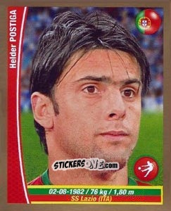 Sticker Helder Postiga - Copa Mundial Brasil 2014 n. 371 - Navarrete