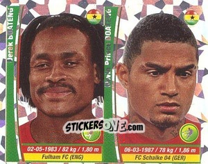 Sticker Derek Boateng/ Kevin Prince Boateng - Copa Mundial Brasil 2014 n. 379p - Navarrete
