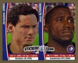 Cromo Jermaine Jones / Jozy Altidore - Copa Mundial Brasil 2014 n. 388 - Navarrete