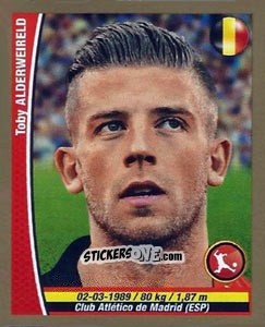 Figurina Toby Alderweireld - Copa Mundial Brasil 2014 n. 394 - Navarrete