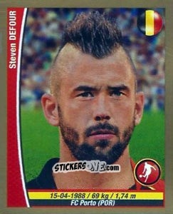 Figurina Steven Defour - Copa Mundial Brasil 2014 n. 401 - Navarrete