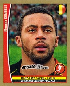 Cromo Mousa Dembele - Copa Mundial Brasil 2014 n. 402 - Navarrete