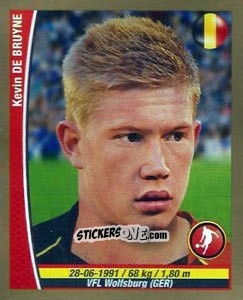 Cromo Kevin de Bruyne - Copa Mundial Brasil 2014 n. 403 - Navarrete
