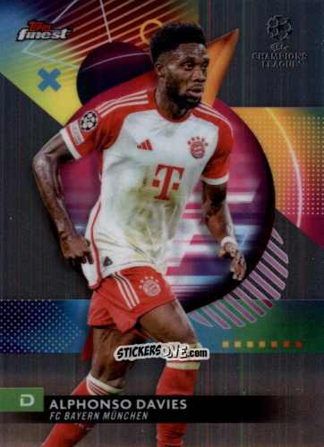 Cromo Alphonso Davies - Finest UEFA Club Competitions 2023-2024
 n. 80 - Topps
