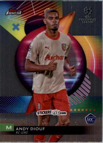 Cromo Andy Diouf - Finest UEFA Club Competitions 2023-2024
 n. 148 - Topps