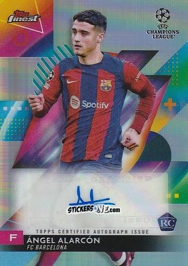 Cromo Angel Alarcon - Finest UEFA Club Competitions 2023-2024
 n. A-AA - Topps