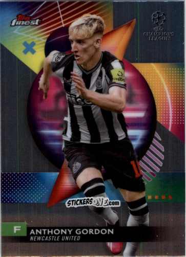 Sticker Anthony Gordon - Finest UEFA Club Competitions 2023-2024
 n. 126 - Topps