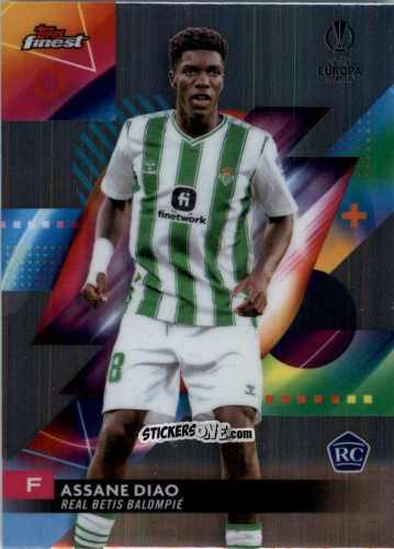 Sticker Assane Diao - Finest UEFA Club Competitions 2023-2024
 n. 19 - Topps