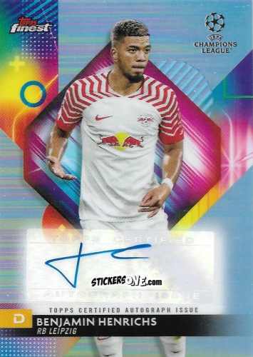 Figurina Benjamin Henrichs - Finest UEFA Club Competitions 2023-2024
 n. A-BH - Topps