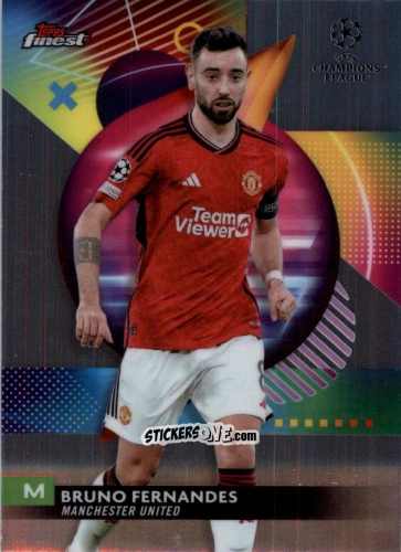 Sticker Bruno Fernandes - Finest UEFA Club Competitions 2023-2024
 n. 87 - Topps
