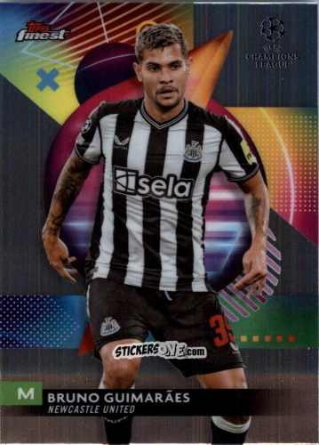 Sticker Bruno Guimaraes - Finest UEFA Club Competitions 2023-2024
 n. 45 - Topps