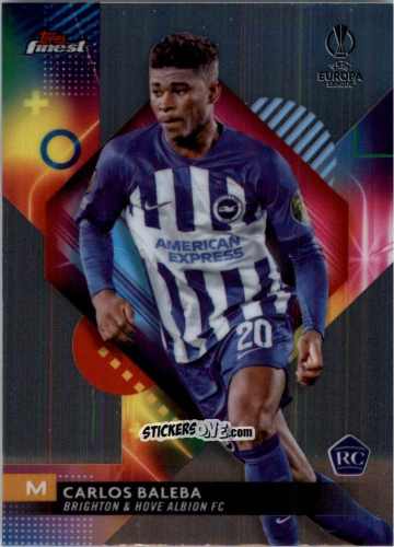 Sticker Carlos Baleba - Finest UEFA Club Competitions 2023-2024
 n. 58 - Topps