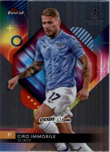 Figurina Ciro Immobile - Finest UEFA Club Competitions 2023-2024
 n. 3 - Topps