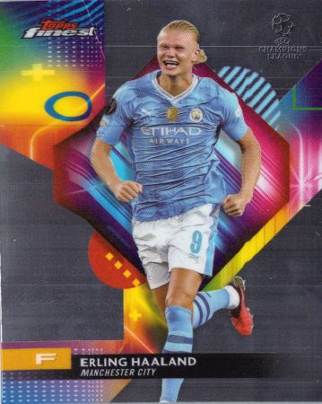 Cromo Erling Haaland - Finest UEFA Club Competitions 2023-2024
 n. 121 - Topps