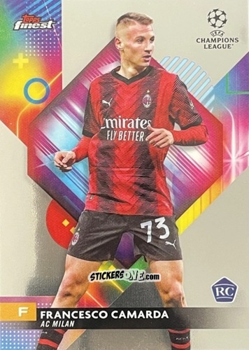 Figurina Francesco Camarda - Finest UEFA Club Competitions 2023-2024
 n. 61 - Topps