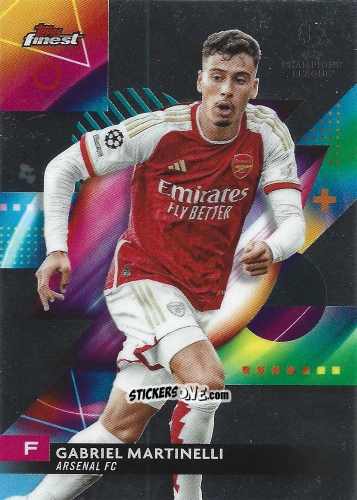 Sticker Gabriel Martinelli - Finest UEFA Club Competitions 2023-2024
 n. 94 - Topps