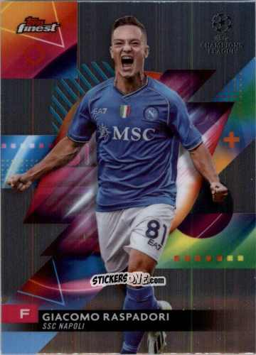 Cromo Giacomo Raspadori - Finest UEFA Club Competitions 2023-2024
 n. 56 - Topps