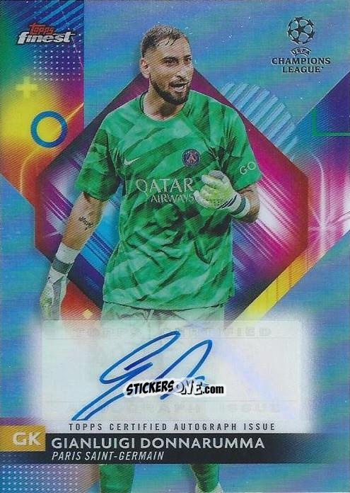 Sticker Gianluigi Donnarumma - Finest UEFA Club Competitions 2023-2024
 n. A-GD - Topps